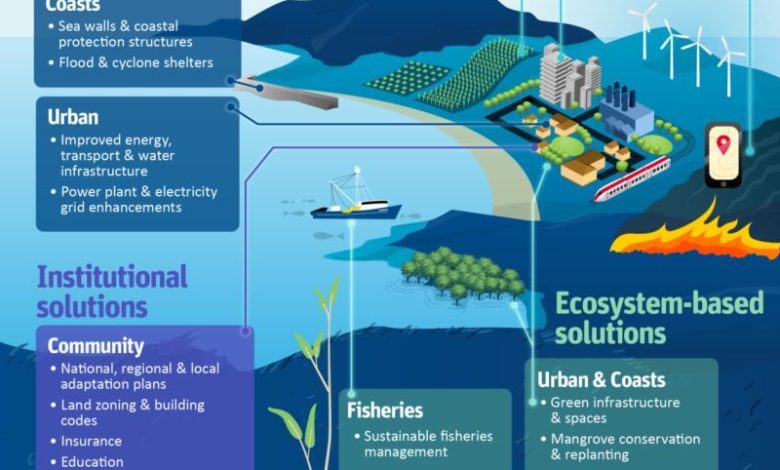Adaptation solutions for a changing climate